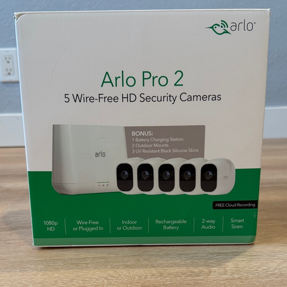 Pro 2 White Security Camera System